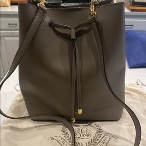 Ralph Lauren Brown Bucket Bag
